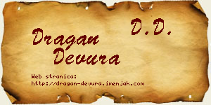 Dragan Devura vizit kartica